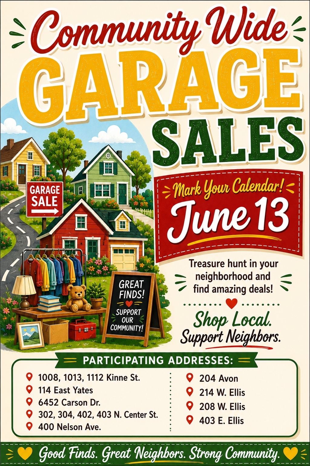 Community Garage Sale