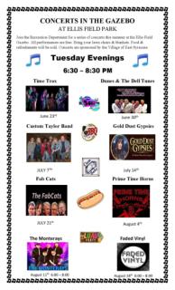 Concerts in The Gazebo