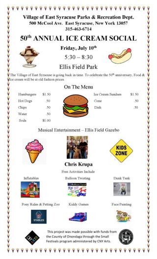 Ice Cream Social